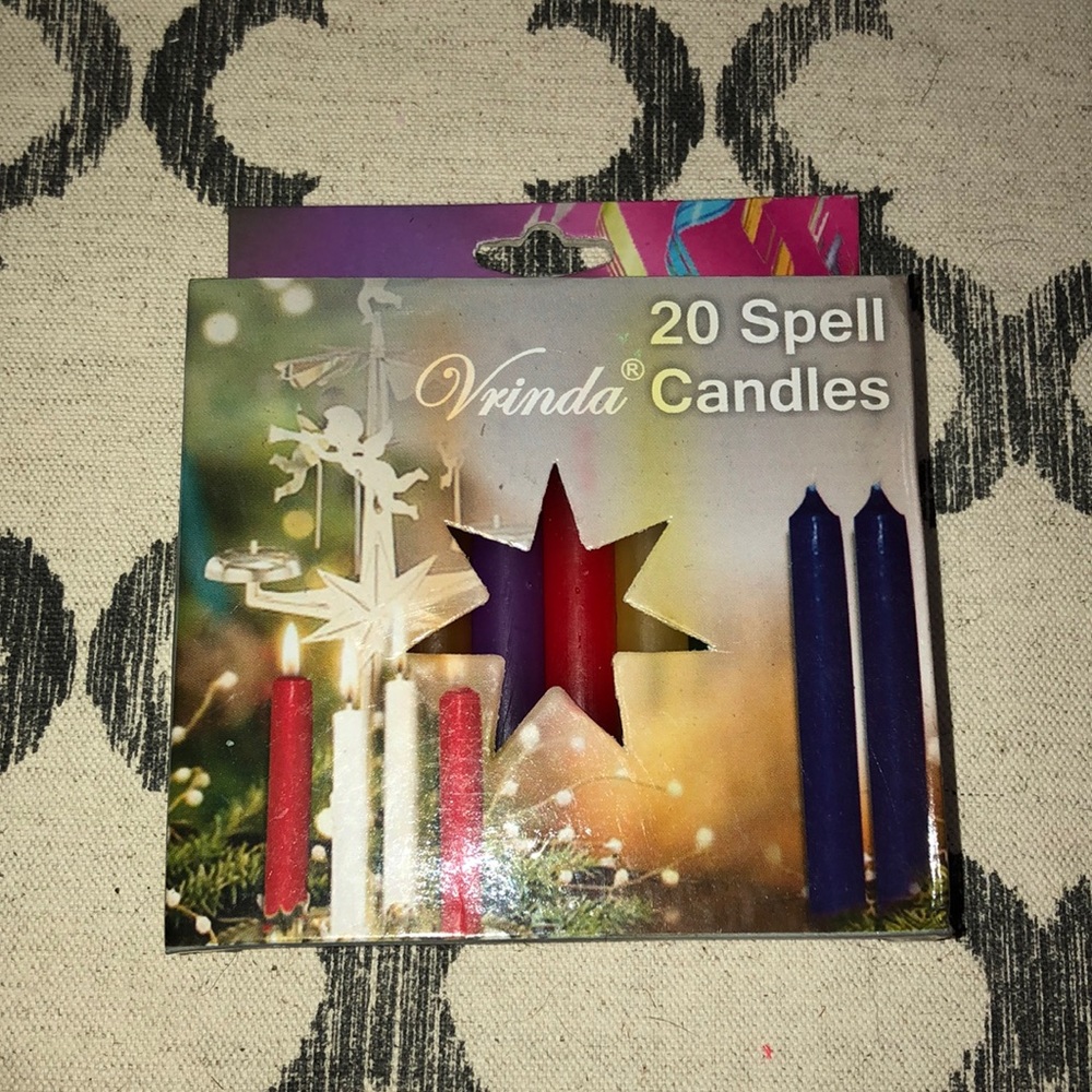 20 chime spell candles 1/2”x 4”